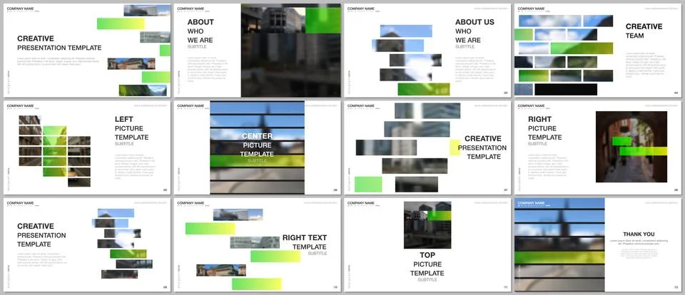 Presentation design vector template, multipurpose template for presentation Stock Illustration