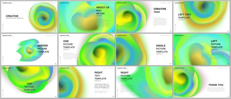 Presentation design vector templates, multipurpose template for presentation Illustrazione stock