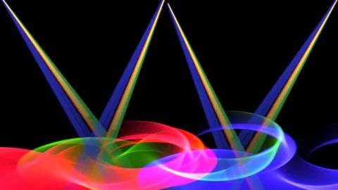  PRESENTATION DISCO LIGHTS Stock Footage 70075729