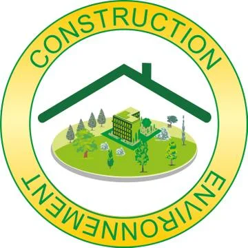 PRESENTATION OF THE ENVIRONMENT AND ECOLOGY Illustrazione stock