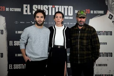 Presentation of the film 'El Sustituto', Madrid, Spain - 26 Oct 2021 Stock Photos