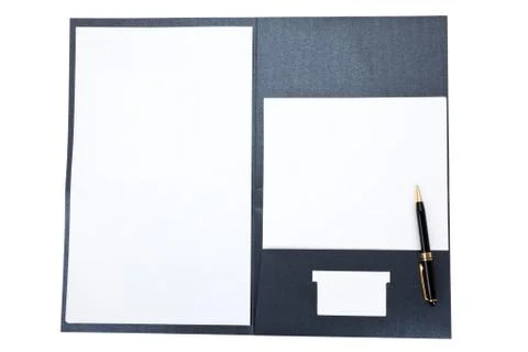 Presentation Folder 스톡 사진
