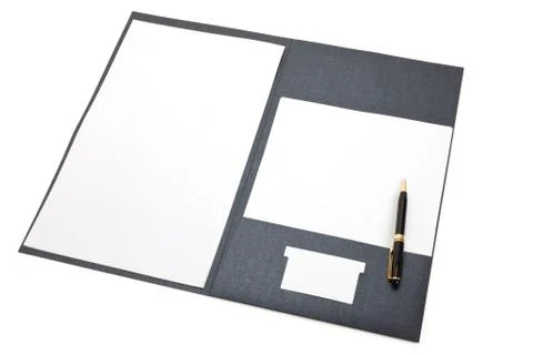 Presentation Folder Stock Photos