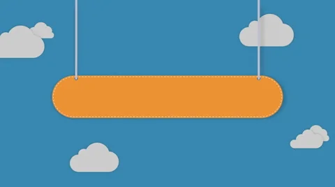 Presentation head bar.Falling typo box 1 Stock Footage 59181864