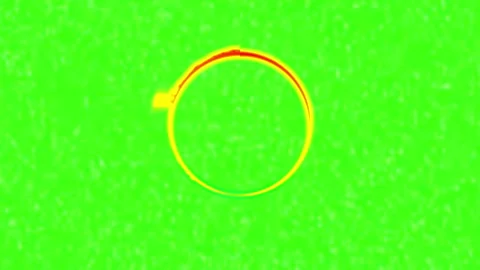 Presentation icon 0 - 100 % 3D 4K Animation with green screen background 動画素材 279753489