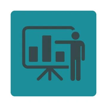 Presentation Icon 스톡 일러스트