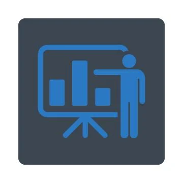 Presentation Icon 스톡 일러스트