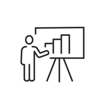 Presentation Icon Stock Illustration