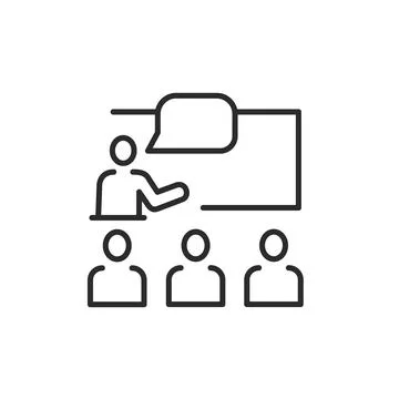 Presentation Icon Stock Illustration