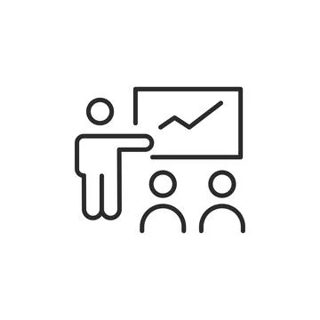 Presentation Icon Stock Illustration