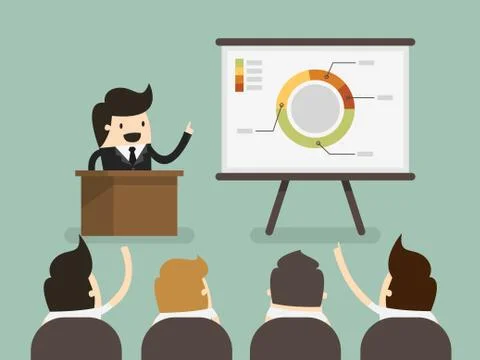 Presentation Stock Illustration