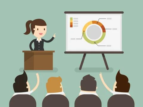 Presentation Stock Illustration
