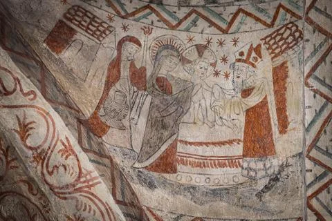 Presentation of Jesus at the Temple Stock Photos