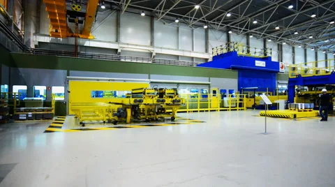 Presentation of the Joint venture enterprise Severstal-SSC-Vsevolozsk Stock Footage 51561888