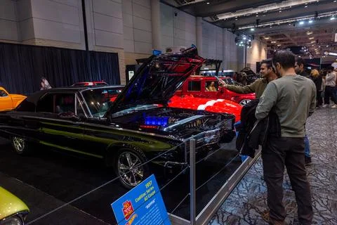 Presentation of the life-sized version car of the Hot Wheels Garage of Legend Foto stock
