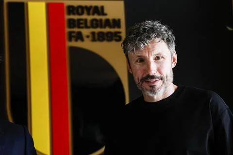 Presentation of Mark van Bommel as head coach of the Belgian national soccer tea Stock Photos