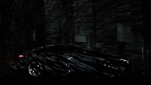 Presentation of a new car model Video stock 288014954