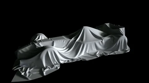 Presentation of the new Formula 1 car at the exhibition. . In Ultra HD 4k. Stock Footage 76244526