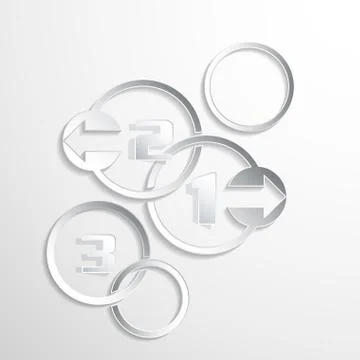 Presentation option left right Stock Illustration