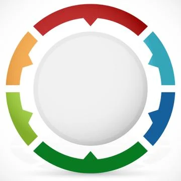 Presentation or infographics element Illustrazione stock