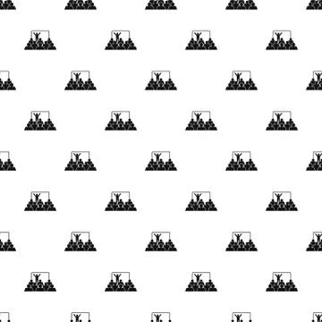 Presentation pattern seamless vector Stock Illustration