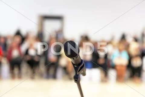 Presentation. public speaking. Stock Photos