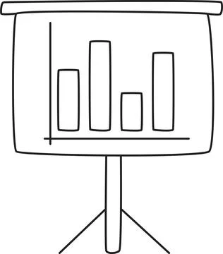 Presentation Remote Control Device Illustration Stock Illustration