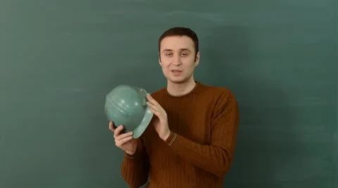Presentation of safety helmet. Importance of using safety helmets. Stock Footage 68685360