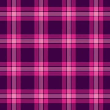 Presentation seamless textile pattern, kid tartan check background. Punk pl.. Illustrazione stock