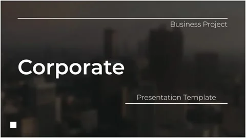 Presentation Template Business Project ~ After Effects #285136893