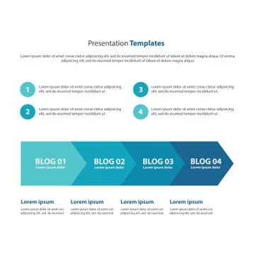 Presentation Templates Stock Illustration