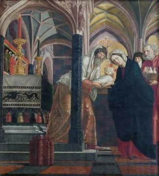 Presentation in the Temple Stock Photos