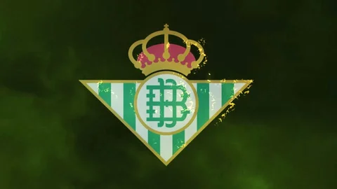 Presentation Through Thunder Real Betis Stock-Footage 127734466