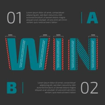 Presentation vector design Stock Illustration