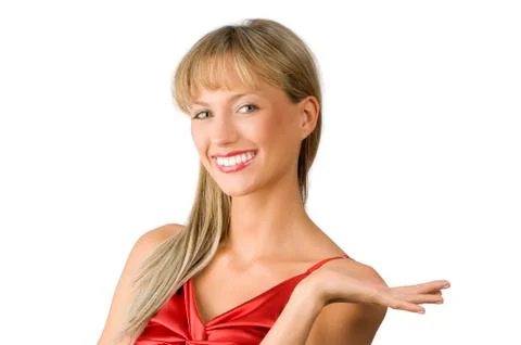 The presenter Stock Photos