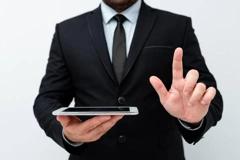 Presenting New Technology Ideas Discussing Technological Improvements Intr... Stock Photos