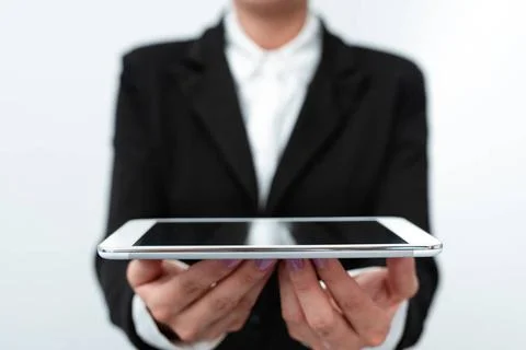 Presenting New Technology Ideas Fresh Technological Improvements Introduci... Stock Photos