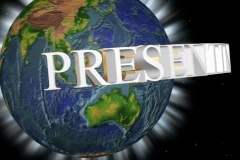 PresentingGlobe 16 2997 Video stock 70358