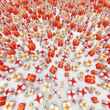 Presents background Stock Illustration