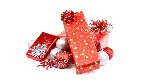 Presents Christmas Far Stock Footage 98679794