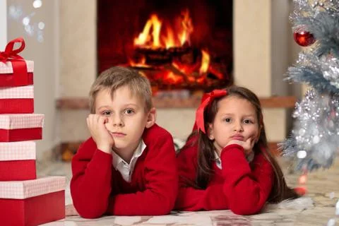 Presents for Christmas. Stock Photos