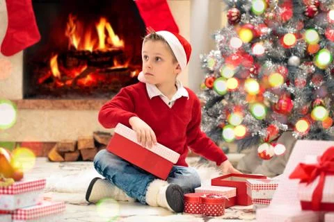 Presents for Christmas. Stock Photos