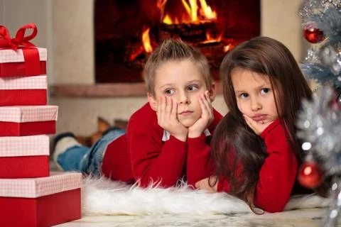 Presents for Christmas. Stock Photos