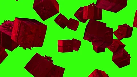 Presents Gift Box Stock Footage 150684661