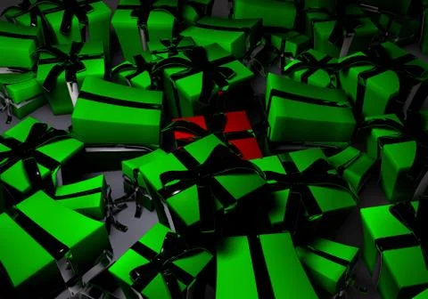 Presents Stock Illustration