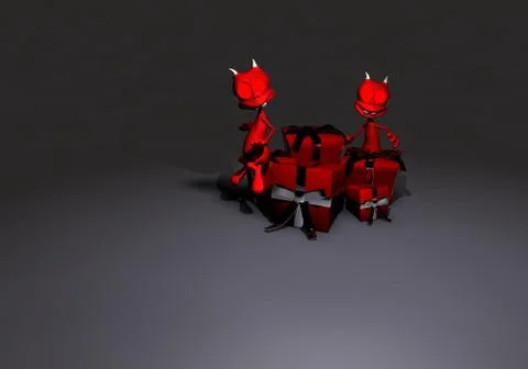 Presents Stock Illustration