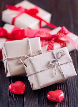 Presents Stock Photos