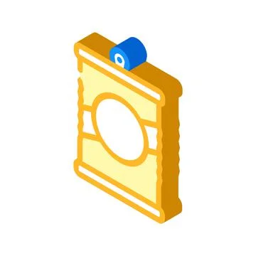 Preserve container isometric icon vector illustration color Stock Illustration