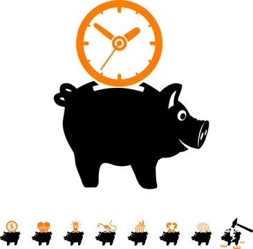 Preserve Save Icons Stock Illustration