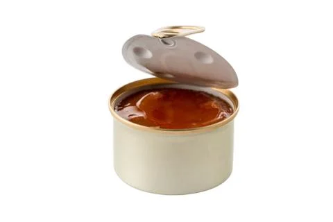 The preserve on white background Stock Photos